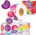 1.5” Marbs Thank You Stickers -1000pcs Roll - Water Resistant - Decorative Sealing Stickers for Delivery, Decoration, Gifts, Packaging, Party, Weddings, Christmas Gifts & More (8 Colors) Home & Garden > Decor > Seasonal & Holiday Decorations& Garden > Decor > Seasonal & Holiday Decorations MARBS 8 Colors  
