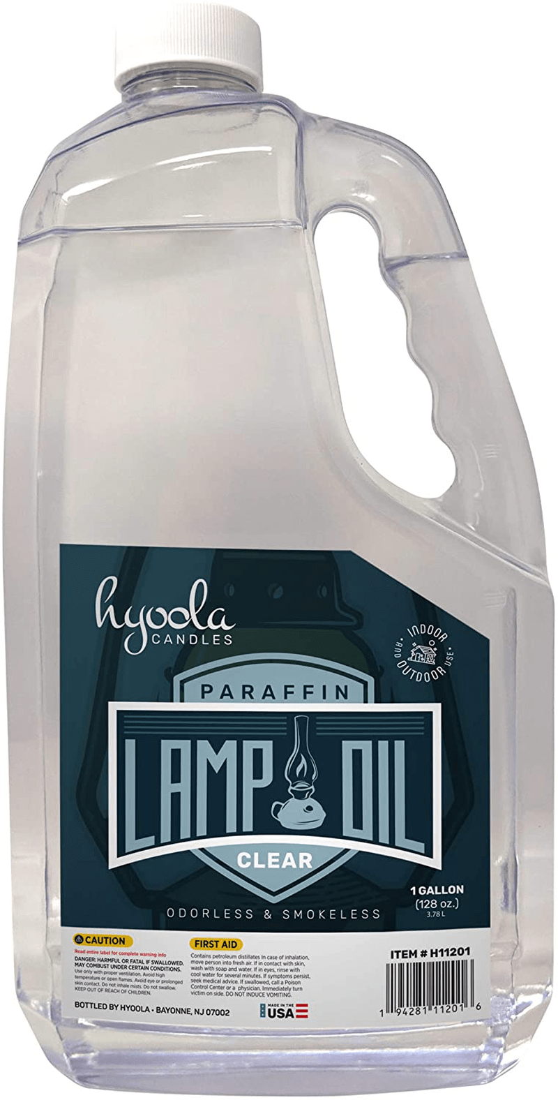 1-Gallon Liquid Paraffin Lamp Oil - Clear Smokeless, Odorless, Ultra Clean Burning Fuel for Indoor and Outdoor Use - Highest Purity Available - by Hyoola Candles Home & Garden > Lighting Accessories > Oil Lamp Fuel Hyoola Candles Default Title  