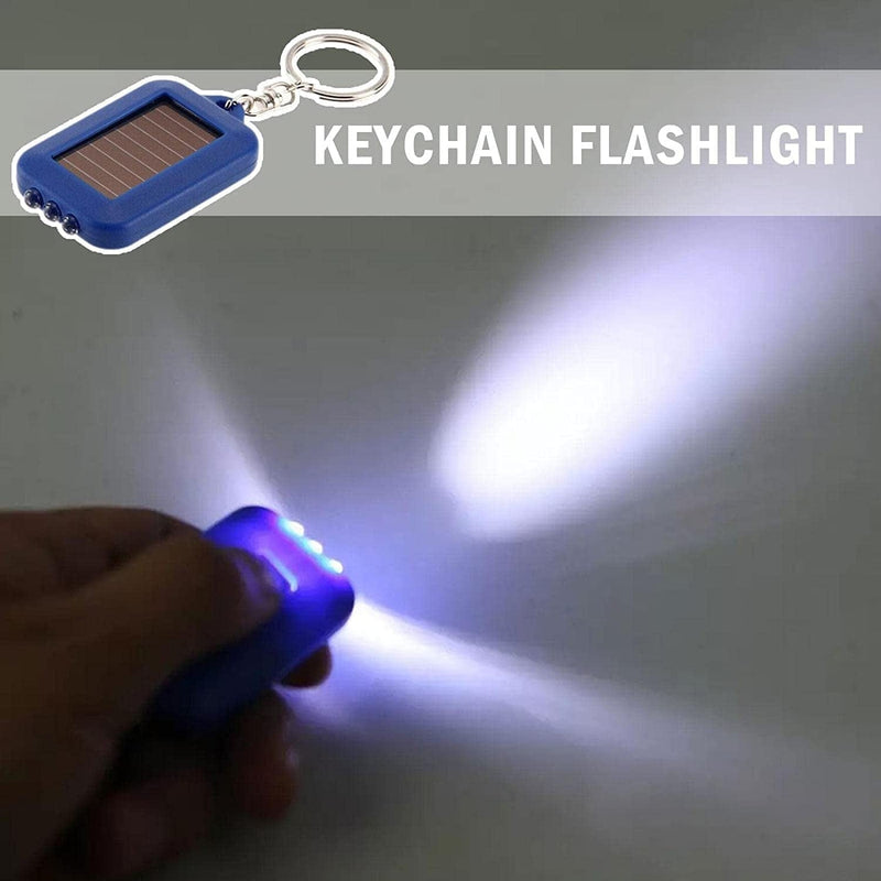 1 Pcs Small Mini Torches Led Non-Solar Lumen Portable Led Flashlight Lamp Keychain Waterproof Light Torch Camping