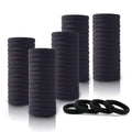 100 Pcs Thick Seamless Brown Hair Ties, Ponytail Holders Hair Accessories No Damage for Thick Hair (Natural Colors) Sporting Goods > Outdoor Recreation > Winter Sports & Activities Bessrung black  