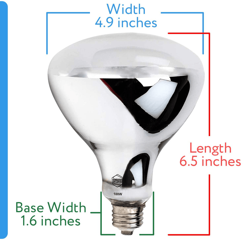 100 Watt UVA UVB Mercury Vapor Bulb / Light / Lamp for Reptile and Amphibian Use - Excellent Source of Heat and Light for UV and Basking - by Evergreen Pet Supplies Animals & Pet Supplies > Pet Supplies > Reptile & Amphibian Supplies > Reptile & Amphibian Habitat Heating & Lighting Evergreen Pet Supplies   