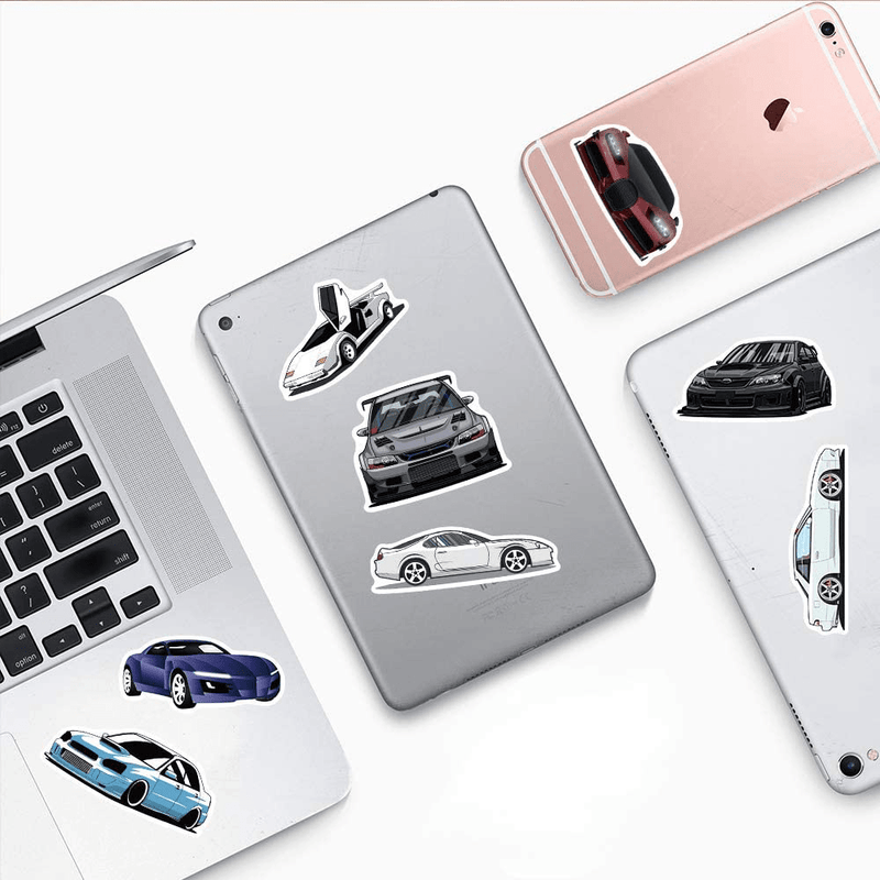 100pcs JDM Car Stickers Decals Vinyl Waterproof Stickers Japanese Racing Car Stickers for Kids Teens Boys Adults for Cars Laptop Water Bottles Computer Hydroflask Skateboard  Sonart   