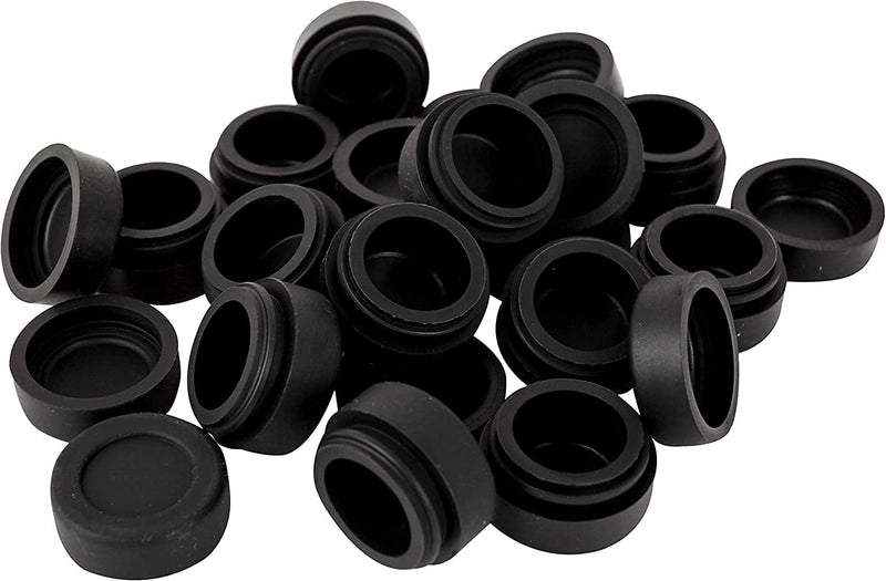 100Pcs Non-Stick Silicone Wax Containers 3Ml Multi Use Storage Jars Cream Emulsion Bottles (Black)