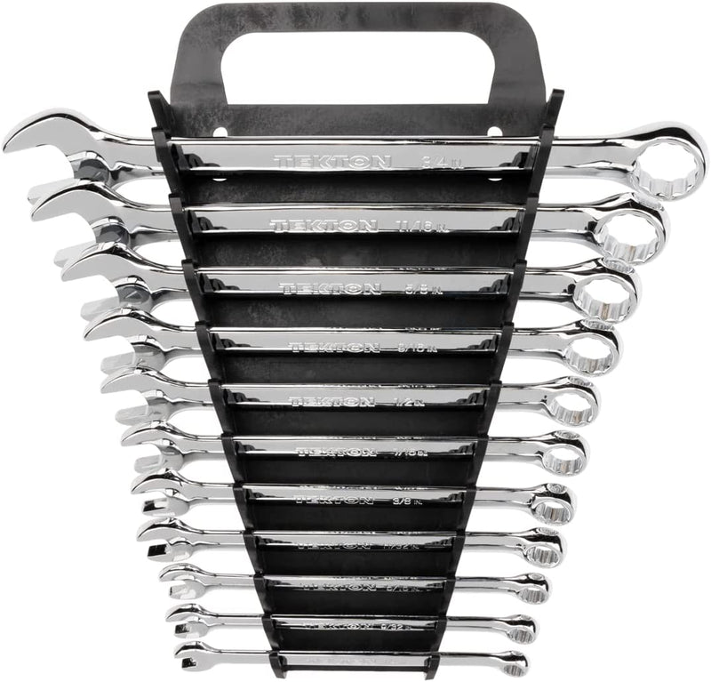 TEKTON Combination Wrench Set, 15-Piece (8-22 Mm) - Pouch | WRN03393 Sporting Goods > Outdoor Recreation > Fishing > Fishing Rods TEKTON Holder Wrench Set 11-Piece (1/4-3/4 in.)