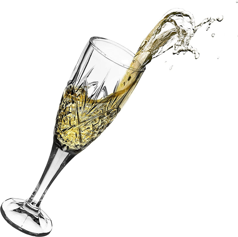 Godinger Dublin Champagne Flutes - Set of 12 Home & Garden > Kitchen & Dining > Tableware > Drinkware Godinger   