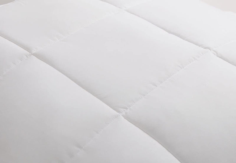 Kinglinen White down Alternative Comforter Duvet Insert with Conner Tabs Full/Queen