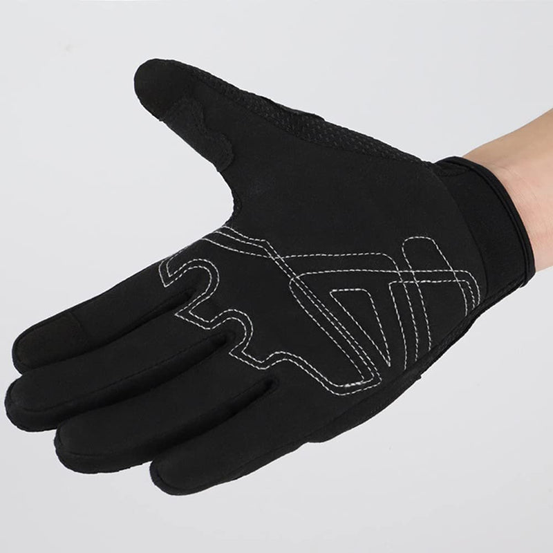 Adoolla Unisex Touch Screen Cycling Gloves Full Finger Gloves Outdoor Ski Winter Warm Breathable Gloves