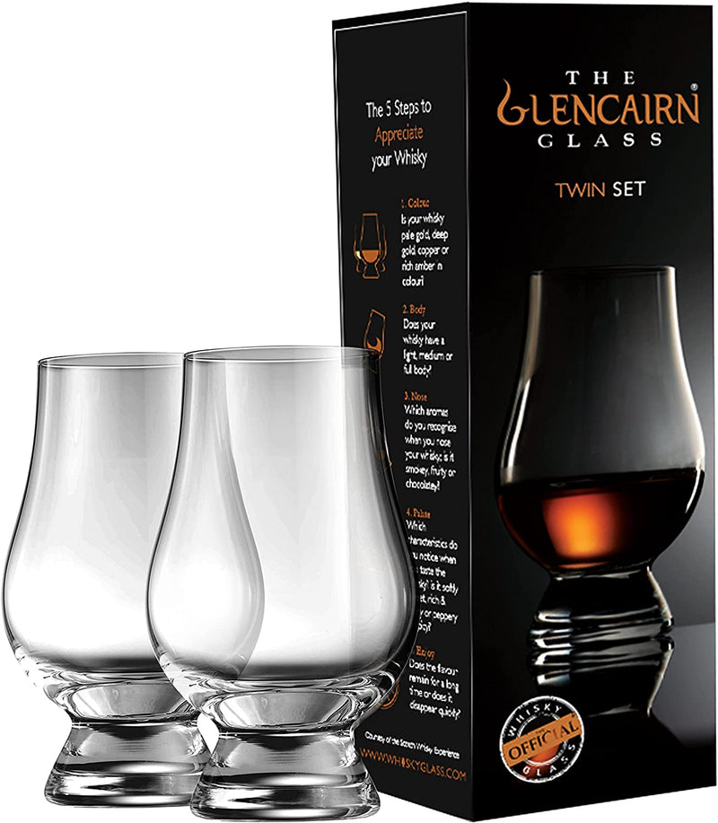 Glencairn Whisky Glass in Gift Carton, Set of 2 in Twin Gift Carton Home & Garden > Kitchen & Dining > Tableware > Drinkware GLENCAIRN   