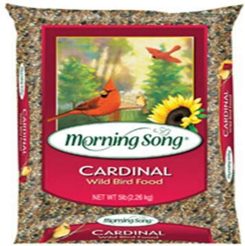 Morning Song 11341 Cardinal Wild Bird Food, 20-Pound Animals & Pet Supplies > Pet Supplies > Bird Supplies > Bird Food Morning Song 5-Pound  