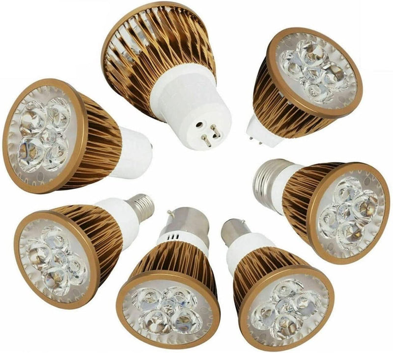 10Pcs LED Spotlight Bulbs Lamp GU10 E12 B22 B15 E27 E14 MR16 DC 12V 9W 12W 15W Replace Halogen Lamp AC 85-240V Lamps Light Bulb ( Color : MR16 DC 12V , Size : White_No_9W ) Home & Garden > Lighting > Flood & Spot Lights TONONE Mr16 Dc 12v WHITE_NO_9W 