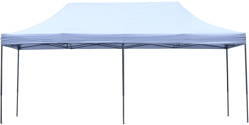 10x20 Ft Pop up Canopy Party Wedding Gazebo Tent Shelter with Removable Side Walls White Home & Garden > Lawn & Garden > Outdoor Living > Outdoor Structures > Canopies & Gazebos outdoor basic White  