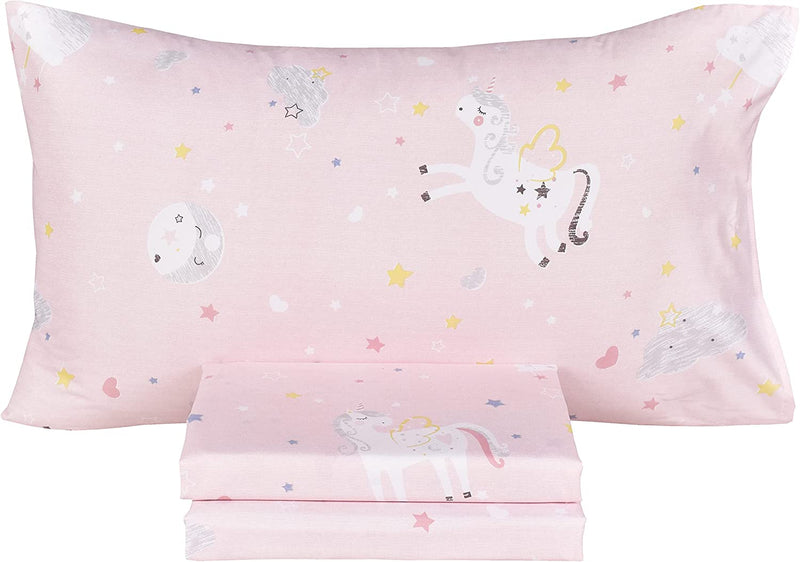 Scientific Sleep Sunshine Bees in Flower Cute Fun Soft Sheets Set Twin, Fitted Sheet with 14" Inch Deep Pocket, 100% Microfiber Polyester Bedding Sheet Set for Girls Teen Kids Gift (19, Twin) Home & Garden > Linens & Bedding > Bedding Scientific Sleep 17 Twin 