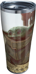 Tervis Triple Walled Star Wars - the Mandalorian Child Insulated Tumbler Cup Keeps Drinks Cold & Hot, 20Oz, Stainless Steel Home & Garden > Kitchen & Dining > Tableware > Drinkware Tervis Stainless Steel Contemporary 