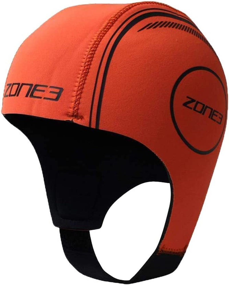 ZONE3 Neoprene Swim Cap Sporting Goods > Outdoor Recreation > Boating & Water Sports > Swimming > Swim Caps ZONE3 Hi-Vis Orange Medium 