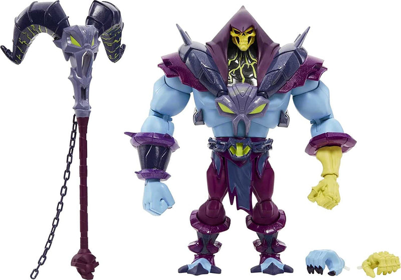 Masters of the Universe Masterverse New Eternia He-Man Action Figure with Accessories, 7-Inch Motu Collectible Gift for Fans 6 Years Old & Up Sporting Goods > Outdoor Recreation > Winter Sports & Activities Mattel Masterverse Animated Skeletor  