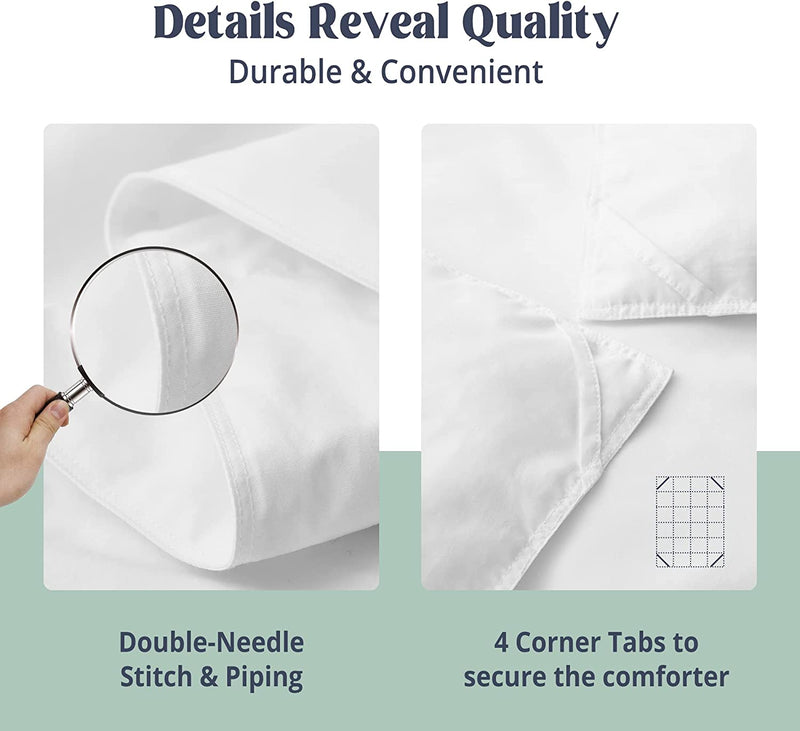 Puredown® Lightweight down Comforter King Size, Super Breathable Mesh Spliced Summer Duvet Insert, Light Warmth Bedding Comforters, Filled with 75% Down
