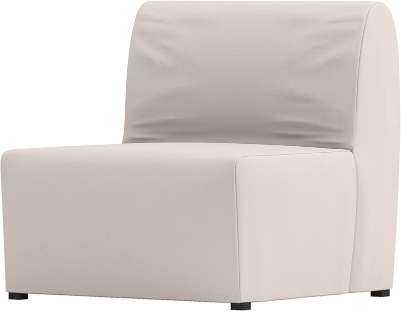 The Dense Cotton Lycksele Chair Bed Sofa Replacement Is Custom Made for IKEA Lycksele Single Sleeper or Futon. a Lycksele Slipcover Replacement (Light Gray) Home & Garden > Decor > Chair & Sofa Cushions Sofa Renewal Polyester Flax Beige  