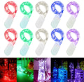 12-Pack Led Fairy String Lights Battery Starry String Lights 20 Tiny Lights on 3.5Ft Silver Wire for DIY Wedding Centerpiece, Mason Jar Craft, Christmas Tree, Garlands, Party Decoration (Warm White) Home & Garden > Lighting > Light Ropes & Strings LIIDA Multicolor  