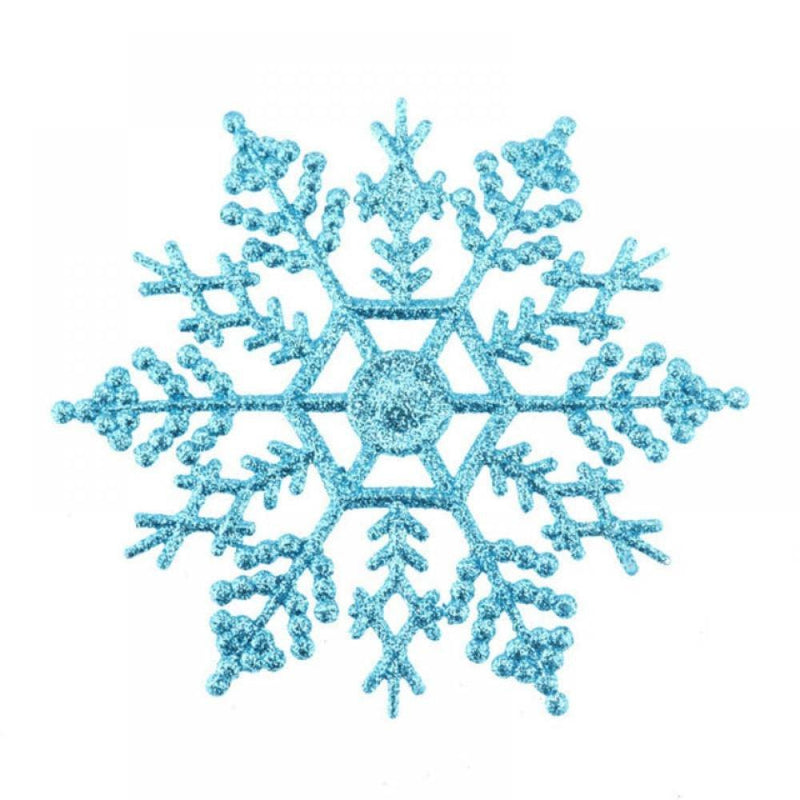 12 Pcs Christmas Snowflake Ornaments Plastic Glitter Winter Snowflakes Large Snow Flakes for Hanging Christmas Tree Decorations Wedding Frozen Birthday Party Supplies Xmas Home Decor,4 Inch Home Home & Garden > Decor > Seasonal & Holiday Decorations& Garden > Decor > Seasonal & Holiday Decorations AVAIL 12 Pack Light Blue 