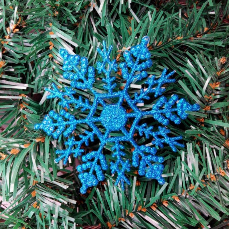 12 Pcs Christmas Snowflake Ornaments Plastic Glitter Winter Snowflakes Large Snow Flakes for Hanging Christmas Tree Decorations Wedding Frozen Birthday Party Supplies Xmas Home Decor,4 Inch Home Home & Garden > Decor > Seasonal & Holiday Decorations& Garden > Decor > Seasonal & Holiday Decorations AVAIL   