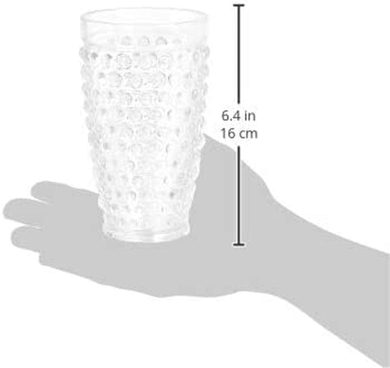 12-Piece Tritan Plastic Drinkware Set - Hobnail Highball and Double Old Fashioned, 6-Pieces Each, 18Oz./13Oz. Home & Garden > Kitchen & Dining > Tableware > Drinkware KOL DEALS   