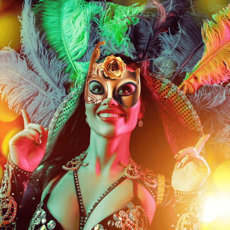 12 Pieces Mardi Gras Masquerade Mask, Paper Masks Set for Carnival Prom Venetian Masks Half Retro Masquerade Mask Mardi Gras Costume Fancy Dress Party Supplies Apparel & Accessories > Costumes & Accessories > Masks Blulu   