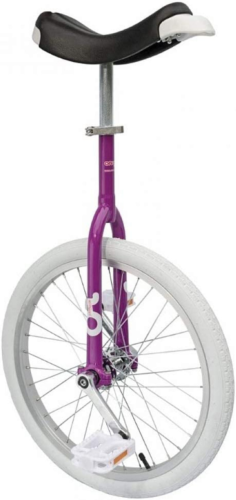 QU-AX Onlyone Unicycle 507 Mm (24") Fuchsia, Clear Sporting Goods > Outdoor Recreation > Cycling > Bicycles QU-AX   