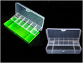 Toasis Fishing Lure Storage Container Organizer Double Layer Tackle Plastic Box (Green & Clear-2Pack) Sporting Goods > Outdoor Recreation > Fishing > Fishing Tackle Beihai Global Enterprise Co., Ltd Green & Clear-2pack  
