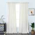 Timeper Mauve Velvet Curtains 84 Inches - Home Decoration Soft Flannel Wild Rose Luxury Dressing Look for Party / Film Room Thermal Insulated Noise Absorb, Rod Pocket Back Tab, 52 Wx 84 L, 2 Panels Home & Garden > Decor > Window Treatments > Curtains & Drapes Timeper White Back Tab W52 x L108