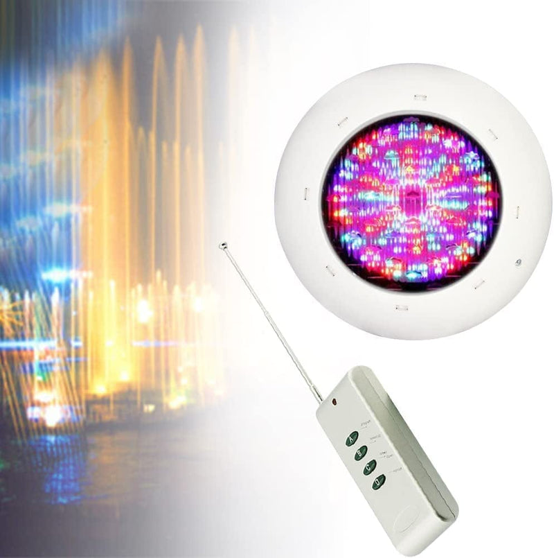 12V 45W Pool Light Underwater Color-Change LED RGB with Remote Submersible Led Light IP68 Waterproof LED Inground Swimming Pool Light Home & Garden > Pool & Spa > Pool & Spa Accessories ZHEDAN-US 36w (Type 2)  