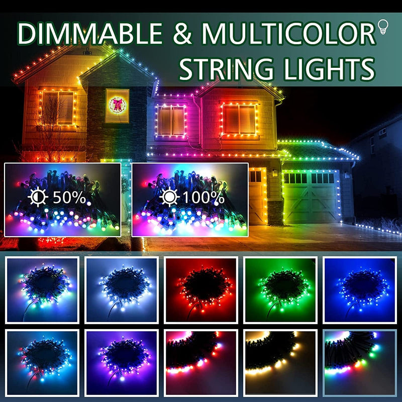 12V 500Pcs WS2811 RGB LED Pixels Light Individually Addressable 12Mm Diffused Digital Full Color LED Pixel Home & Garden > Lighting > Light Ropes & Strings oneby   