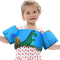 Toddler Swim Vest Kids Adjustable Strap Swimming Jacket Pool Floaties Cute Cartoon Swim Training Equipment Swim Aid for 20-50 Lbs Boys and Girls Sporting Goods > Outdoor Recreation > Boating & Water Sports > Swimming Onory Blue Dinosaur  