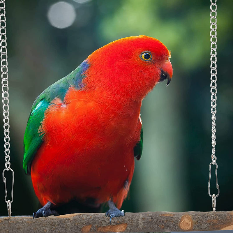 POPETPOP Bird Perch Parakeet Perch Bird Swing Cage Toy Parrot Chewing Toy Bird Perch Stand Bird Toy