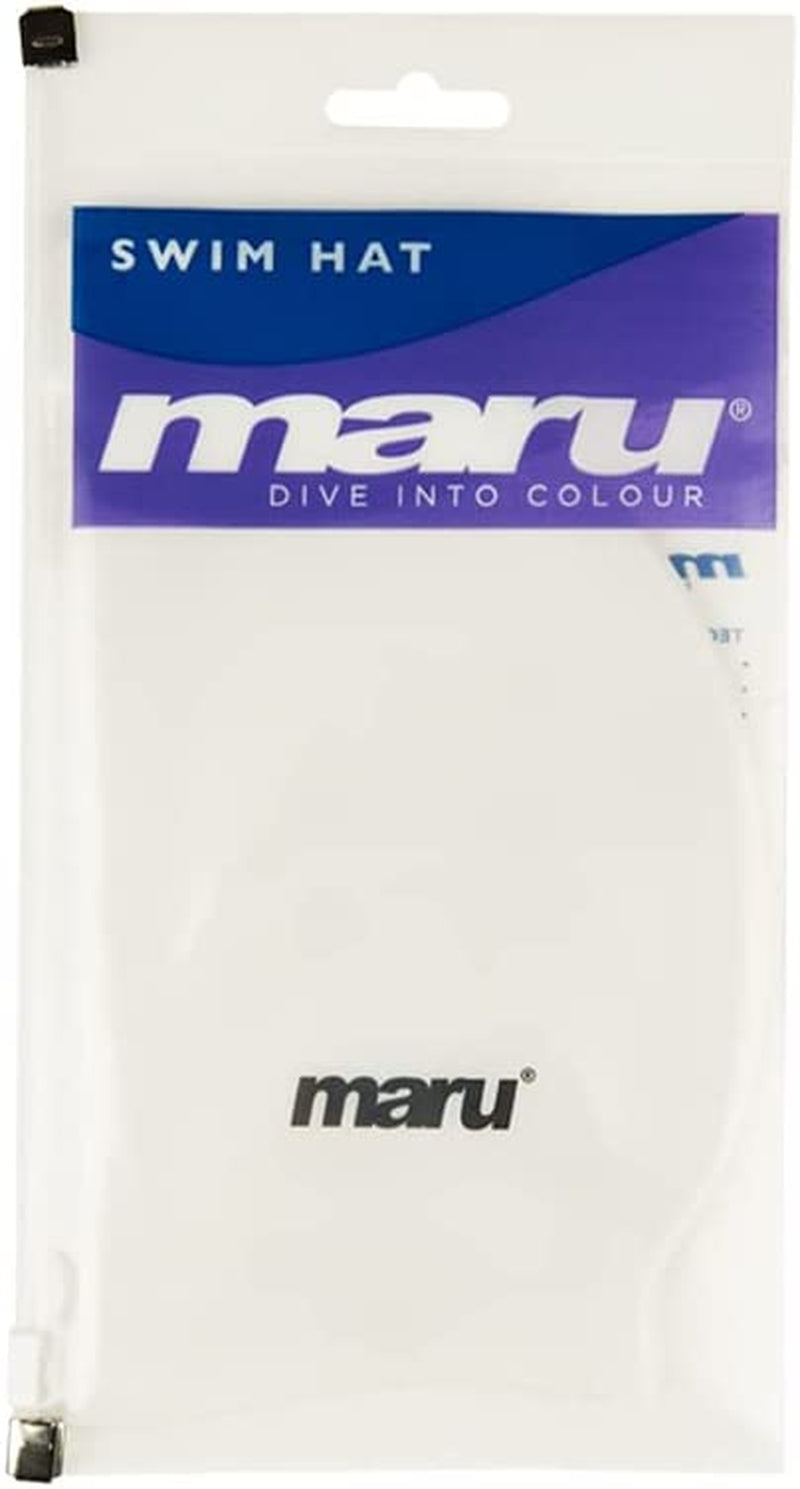 MARU Multi-Coloured Silicone Swim Hat (Unisex, One Size Fits Most) Sporting Goods > Outdoor Recreation > Boating & Water Sports > Swimming > Swim Caps Maru   