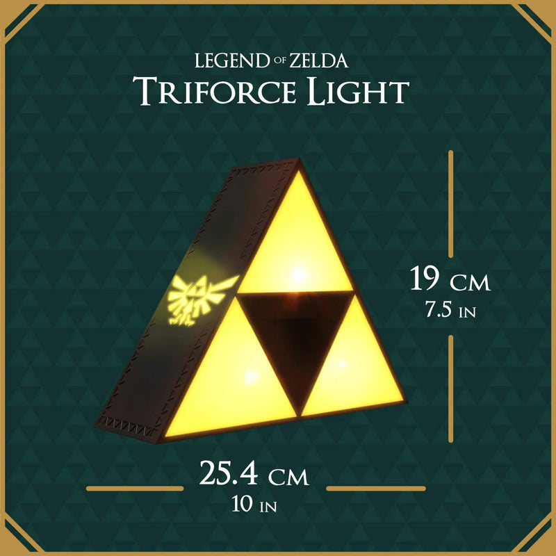 Paladone the Legend of Zelda Triforce Night Light Home & Garden > Lighting > Night Lights & Ambient Lighting Paladone Product - Toy   