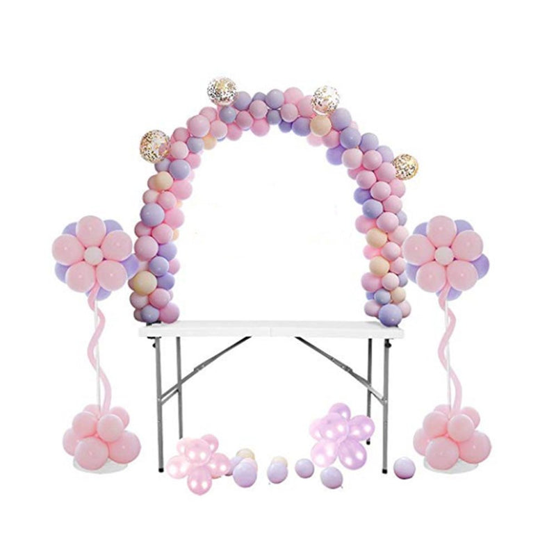 Table Balloon Arch Kit with Crystal Tube Balloon Arch Kit for Birthday Wedding Graduation Decoration DIY Event Party Supplies Arts & Entertainment > Party & Celebration > Party Supplies EOTIA   