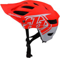 Troy Lee Designs A1 Drone Half Shell Mountain Bike Helmet -Ventilated Lightweight EPS Enduro Gravel MTB Bicycle Cycling - Youth Boys Girls Kids Sporting Goods > Outdoor Recreation > Cycling > Cycling Apparel & Accessories > Bicycle Helmets Troy Lee Designs Drone Red Os One Size 