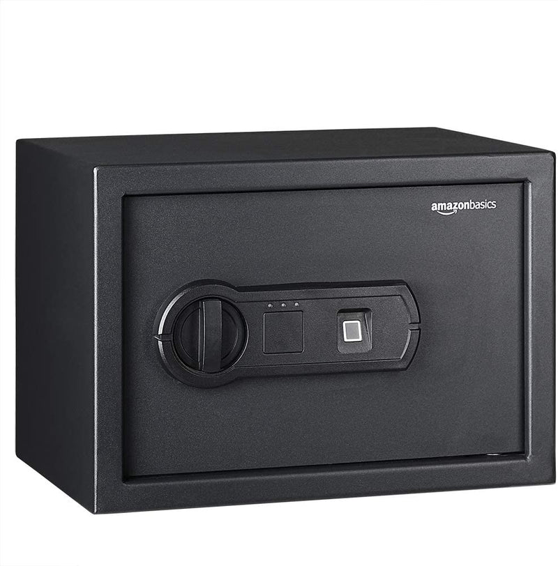 Steel Home Security Safe with Programmable Keypad - Secure Documents, Jewelry, Valuables - 1.52 Cubic Feet, 13.8 X 13 X 16.5 Inches, Black Home & Garden > Household Supplies > Storage & Organization KOL DEALS Fingerprint Lock 0.5 Cubic Feet 