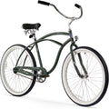 Firmstrong Urban Man Beach Cruiser Bike, Mens Bicycle Sporting Goods > Outdoor Recreation > Cycling > Bicycles Firmstrong Matte Army Gree 26" / 1-speed 