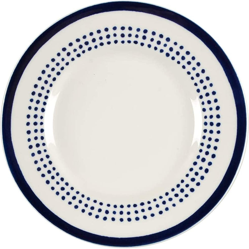 Kate Spade New York Charlotte Street West 16-Piece Dinnerware Set, 15.75 LB, Blue Home & Garden > Kitchen & Dining > Tableware > Dinnerware KATE SPADE Accent Plate  