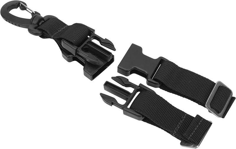 CUEA Portable Keeper Strap, Buckle Belt, Nylon Practical Diving Equipment for Diving Snorkeling Snorkeling Toolsnorkeling Tool(Black) Sporting Goods > Outdoor Recreation > Boating & Water Sports > Swimming CUEA   