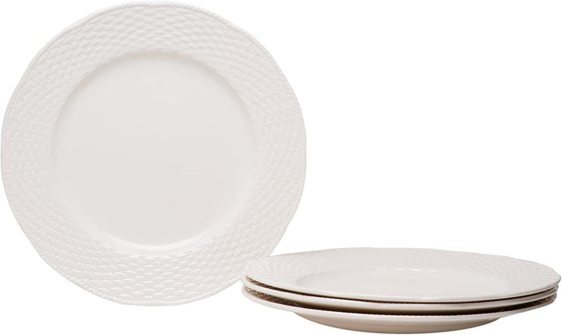Red Vanilla FC900-016 Nantucket 16-Piece Dinnerware Set, White Home & Garden > Kitchen & Dining > Tableware > Dinnerware Red Vanilla Dinner Plate, S/4  
