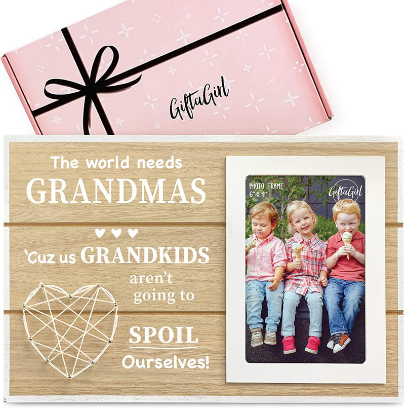 GIFTAGIRL Aunt Gifts for Mothers Day or Birthday - Pretty Mothers Day or Birthday Gifts for Aunt like Our Aunt Picture Frames, Are Sweet Aunt Gifts for Any Occassion, and Arrive Beautifully Gift Boxed Home & Garden > Decor > Picture Frames GIFTAGIRL Grandma  