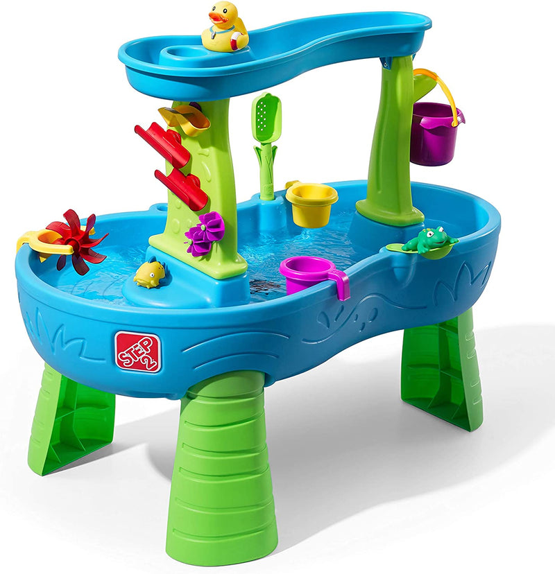 Step2 Rain Showers Splash Pond Water Table | Kids Water Play Table with 13-Pc Accessory Set Sporting Goods > Outdoor Recreation > Winter Sports & Activities Step 2 - Streetsboro - DROPSHIP   