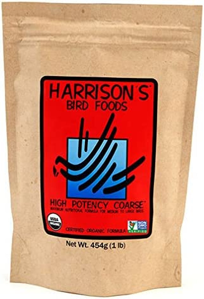 Harrison'S Bird Foods High Potency Coarse 1Lb Animals & Pet Supplies > Pet Supplies > Bird Supplies > Bird Food Harrison's Bird Foods   
