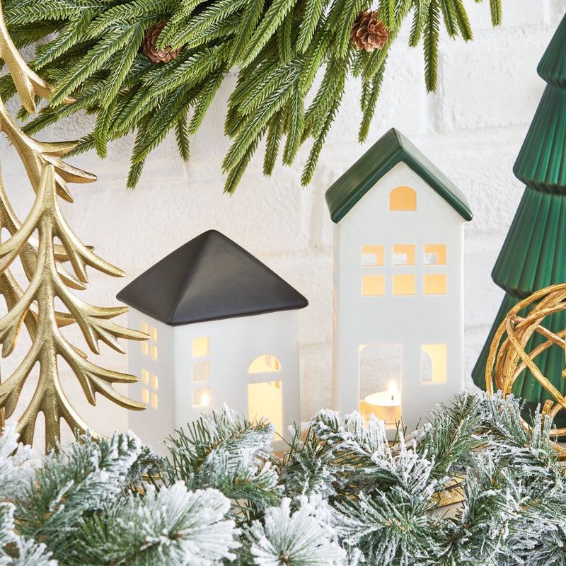 Holiday Time White House Black Roof Tabletop Christmas Decorations, 2 Pack Home & Garden > Decor > Seasonal & Holiday Decorations& Garden > Decor > Seasonal & Holiday Decorations HOLIDAY TIME   