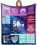 15 Year Old Birthday Gifts for Girls Blanket, Gifts for 15 Year Old Girls Quinceanera Gifts, 15Th Birthday Decorations for Girls Teenage, 15TH Birthday Gifts for Girls Flannel Throw Blankets 60X50In Home & Garden > Decor > Seasonal & Holiday Decorations lemzcen Blue 50th Birthday  
