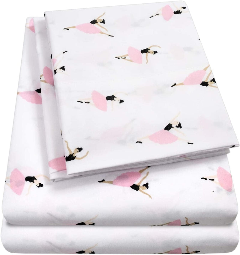 1500 Supreme Kids Bed Sheet Collection - Fun Colorful and Comfortable Boys and Girls Toddler Sheet Sets - Deep Pocket Wrinkle Free Soft and Cozy Bedding - Full, Construction