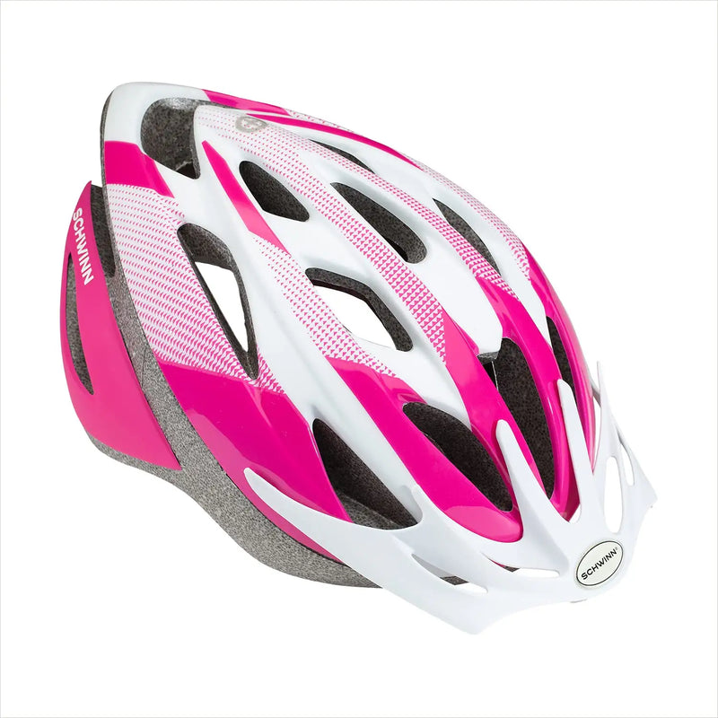 Schwinn Thrasher Youth Lightweight Bike Helmet, Dial Fit Adjustment, Multiple Colors Sporting Goods > Outdoor Recreation > Cycling > Cycling Apparel & Accessories > Bicycle Helmets Pacific Cycle, Inc Pink Youth 