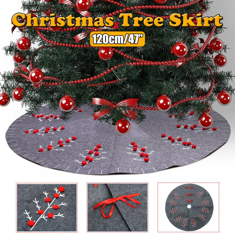 Christmas Tree Skirt with LED, 30.7/ 35.4/ 48Inch White Christmas Tree Skirt, High-End Soft Classic Fluffy Faux Fur Tree Skirt for Xmas Tree Decorations and Ornaments Home & Garden > Decor > Seasonal & Holiday Decorations > Christmas Tree Skirts Novashion 47.3"  